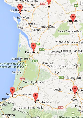 Drive de Bois de chauffage compacté et granulés en Aquitaine