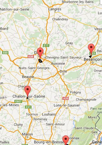 Drive de Bois de chauffage compacté et granulés en Bourgogne