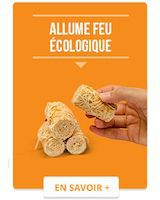 Allume feu écologique laine de bois