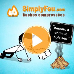 Bois mouillé pour chauffage