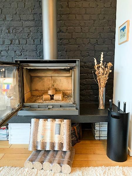 Lot De 11 Bûches En Acier Effet Bois De Fer Pour Cheminée Ou Foyer – Style Rustique, Durables Et Sans Fumée