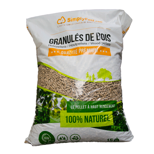 Acheter des pellets en sacs de 15 kg