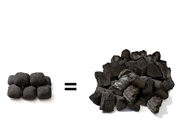 Les briquettes et le charbon de bois ?