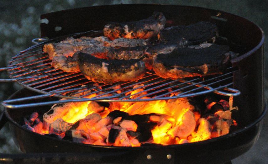 Charbon de bois pour barbecue