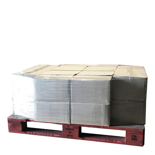 Quart de palette de 20 cartons de briquettes de bois densifié compressé SimplyFeu