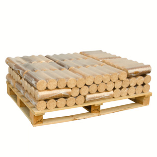 Les briquettes de bois pour se chauffer, c'est efficace I SimplyFeu