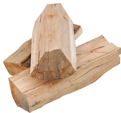 Bois de chauffage 50 cm - 1,65 stères en ballot - écorcé - sec - hautes performances