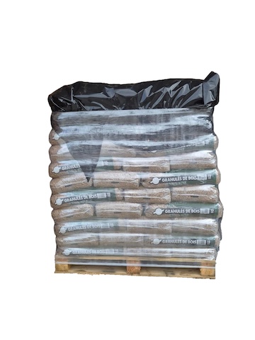 Palette de pellet de bois Premium Eco Bois Energie 2 palettes - 132 sacs 1980kg