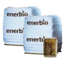 Granulés de bois ENERBIO - 2 palettes - 132 sacs 1980 kg 