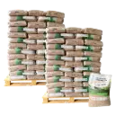 Granulés de bois Premium SimplyPELLET - 2 palettes - 130 sacs 1950 kg