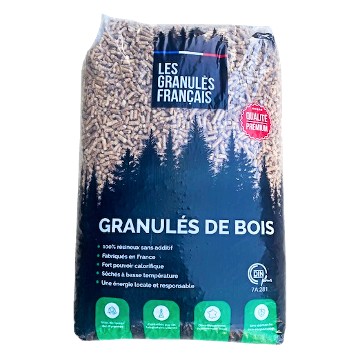 [PEL-GF63] Granulés de bois Les Granulés Français - 63 sacs 945kg
